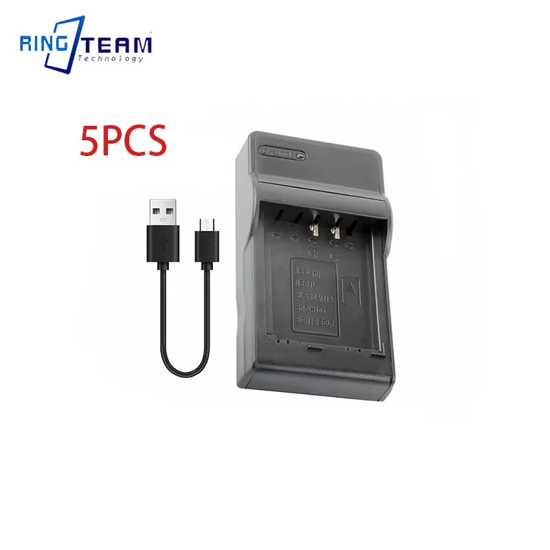 5PCS NB-11L NB-11LH Digital Camera Battery Charger For Canon IXUS 127 132 135 140 145 150 155 160 165 170 175 180 185 190 125 HS