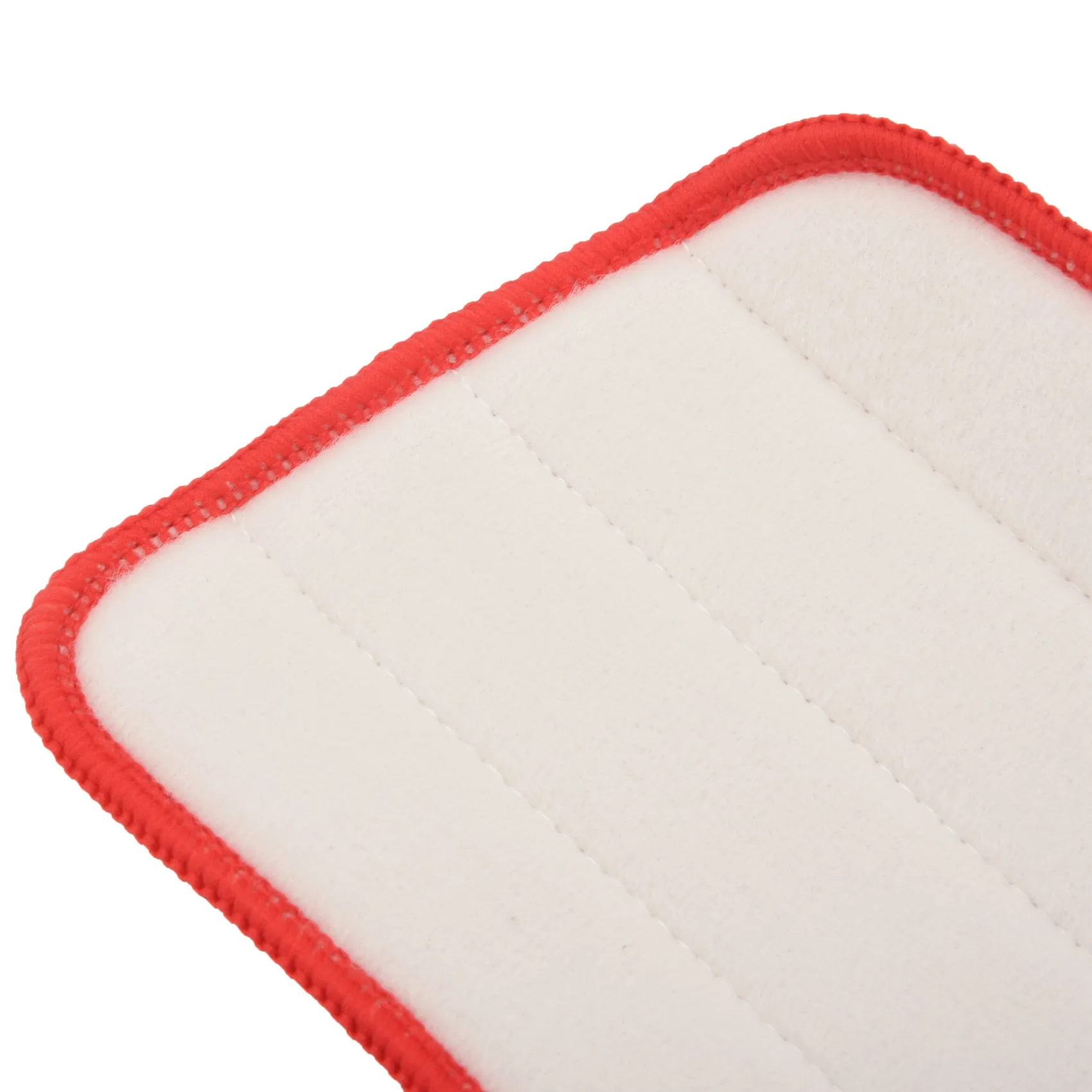 ABHU 4 Pack Microfiber Mop Replacement Heads ,Flat Mop Replacement Cloth,For Wet Dry Mops ,Blue And Red