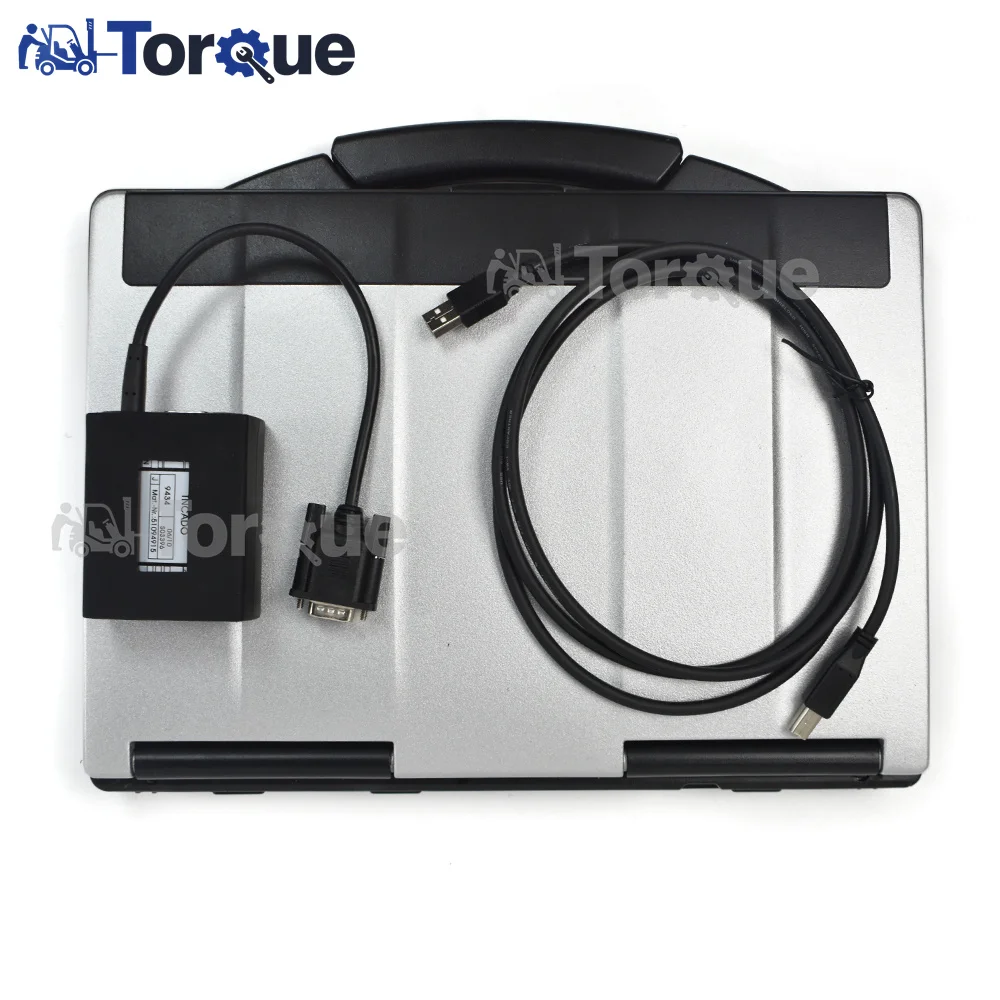 JUDIT 4 Jungheinrich Judit box Incado Auto forklift diagnosis cable JUDIT Parts catalog Judit ET judit sh cable with CF53 laptop