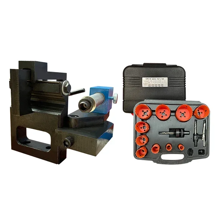 

Heavy Duty Mouth Cutter Pipe Slotter Multi-gauge Hole Saw Set with Rotation Angle Up To 50°