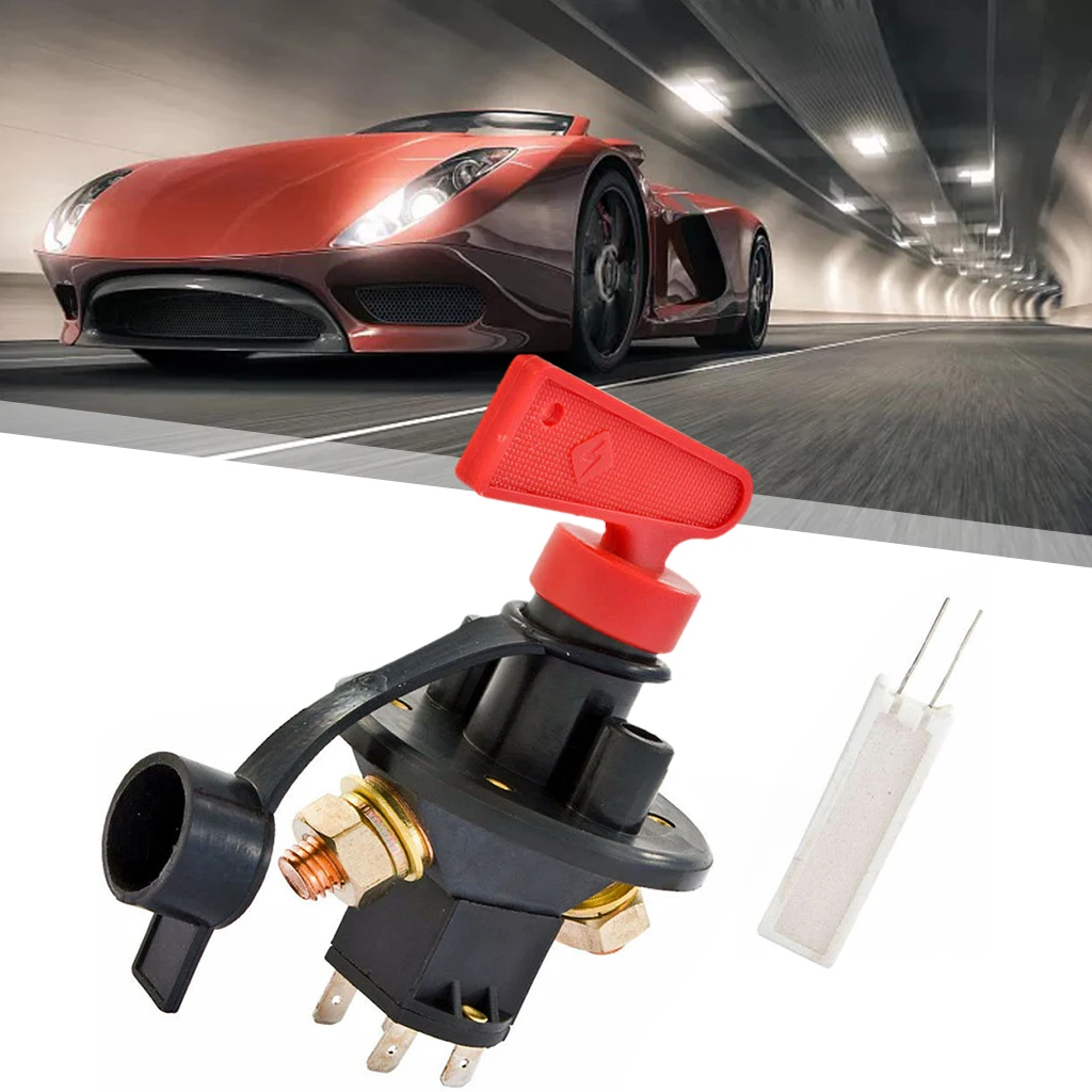 Cut Out/Off Kill Switch Good Contact Fia Type Kit Battery Terminals Master Power Isolator Fit for Vehicles