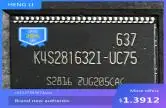 

100% НОВЫЙ K4S 281632 I-UC75
