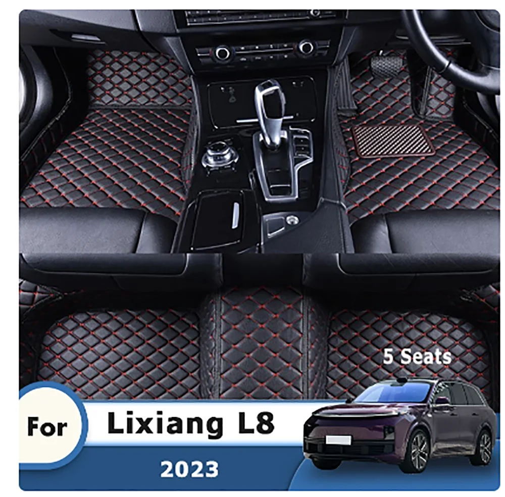 

Автомобильные коврики Li Lixiang L8 2023 (5 сидений), коврики для автомобильного интерьера