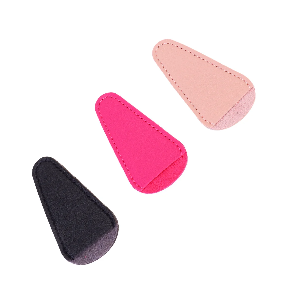 

3Pcs Hair Cutting Scissors Protective Case Cover Black Rosy Beige Durable Barber Accessories Hair Cutting Scissors Cover