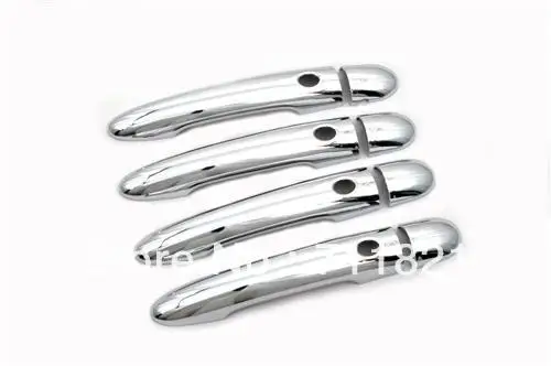 

Стайлинг автомобиля, хромированная крышка дверной ручки с доступом без ключа для Renault Koleos 2008-2012, только накладки