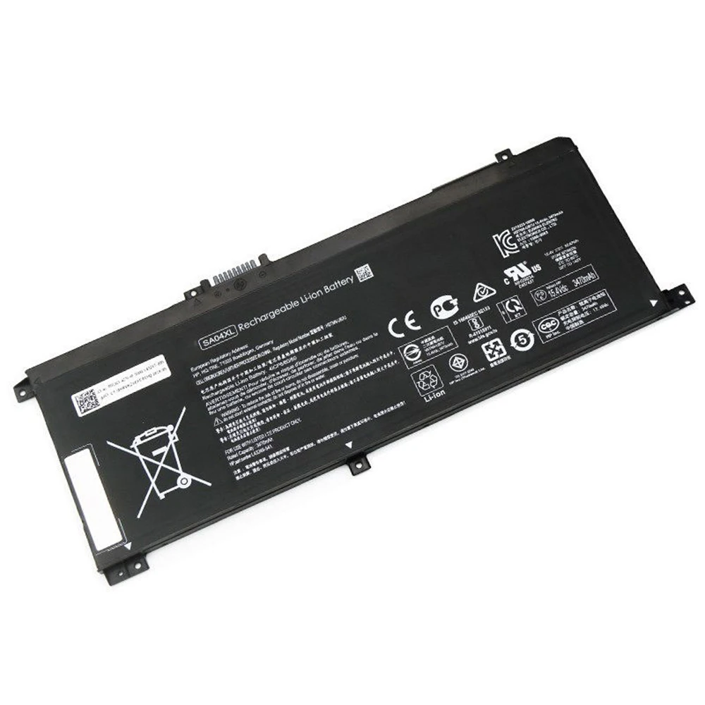 Imagem -06 - Nueva Batería Original Genuina Del Ordenador Portátil Sa04xl 15.12v 55.67wh para hp Envy X360 15-dr Series L43248-ac2 L43267005 la