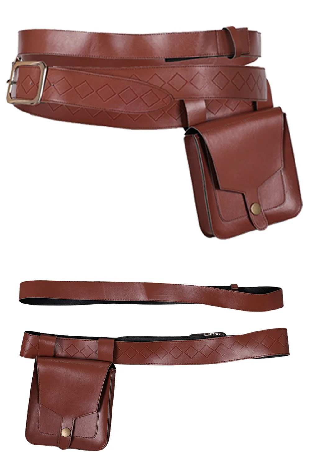 Flynn Adjustable Waistbag Cosplay Costume Accessories ﻿Cartoon Prince Fantasia Male Adult Roleplay  Waistbag Halloween Props