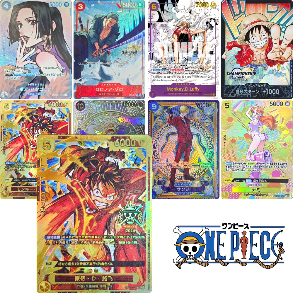 

ONE PIECE Boa Hancock Roronoa Zoro DIY Homemade Xtreme Collection card English Japanese version toys Christmas birthday gift