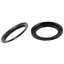 HFES Replacement 40.5Mm-52Mm Metal Filter Step Up Ring Adapter For Camera & 52Mm-62Mm 52Mm To 62Mm Black Step Up Ring Adapter