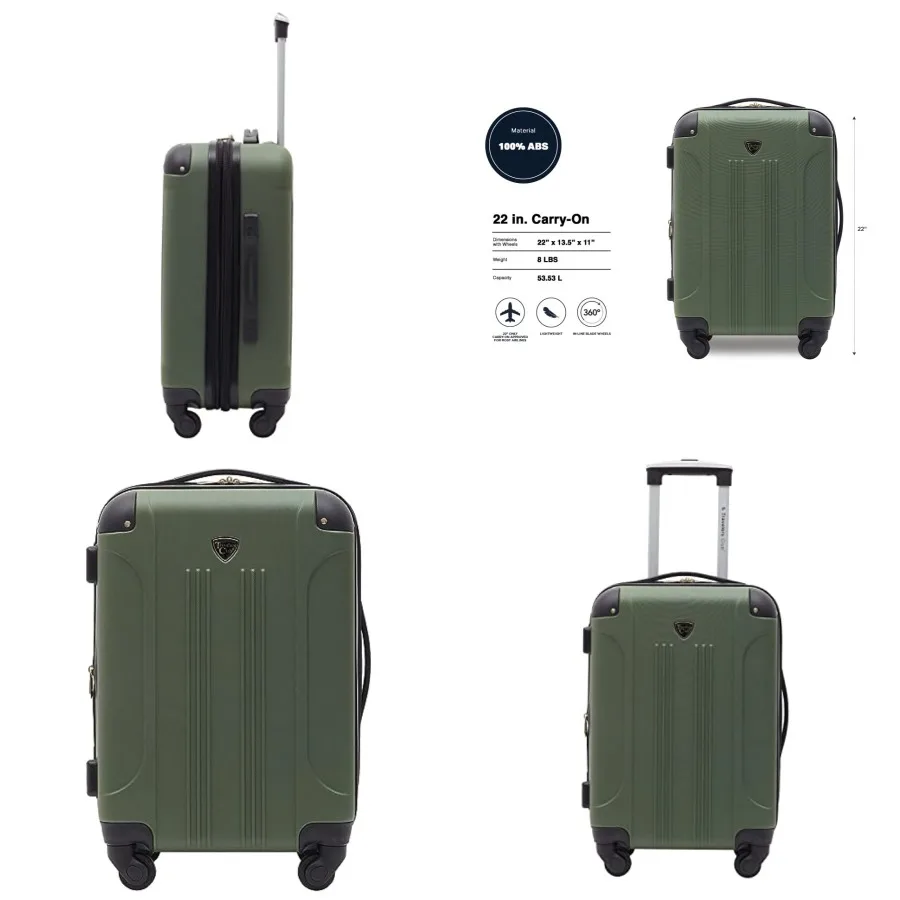 

Chicago Hardside Expandable Spinner Luggage