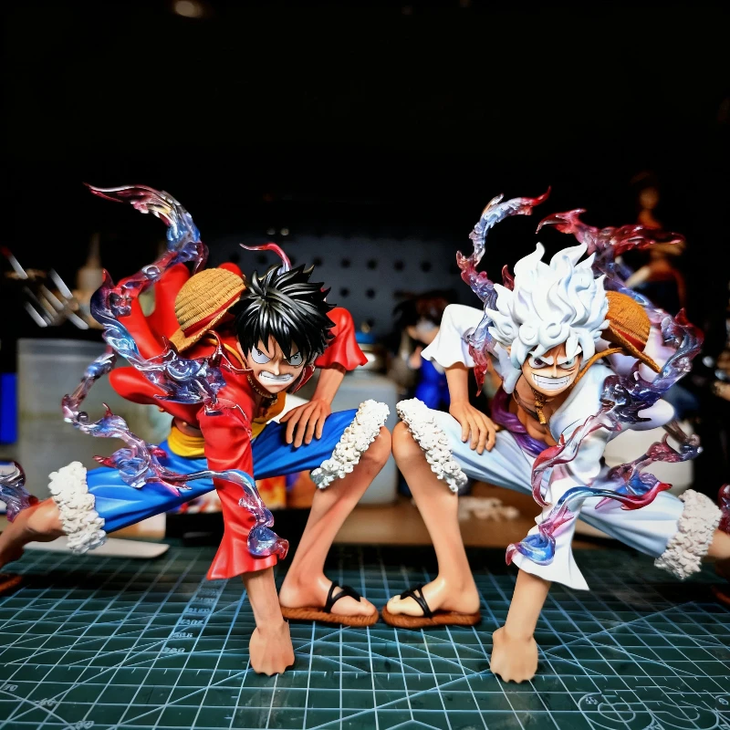 

One Piece 16cm 8x Scope Gear 2 Luffy Action Figures Nika Luffy Model PVC Anime Statue Toy Computer Case Decor Collectible Gift