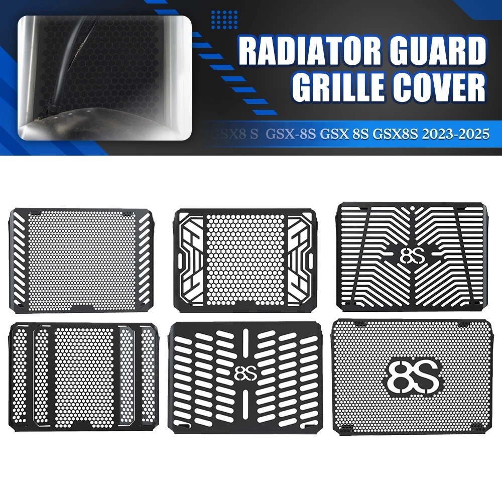 

Motorcycle Radiator Grille Guard Engine Tank Cooler Cover Engine Bezel Mesh Protection Part FOR SUZUKI GSX-8S GSX 8S 2023-2024