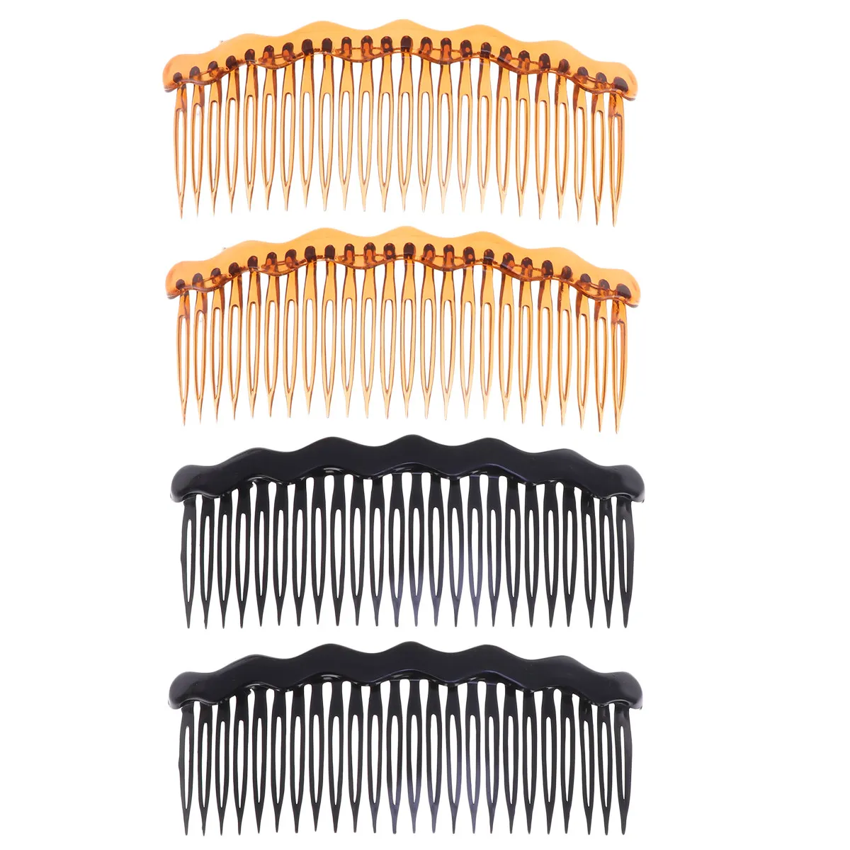 

4 Pcs Hair Accessories Fine Comb for Combs Everyday Use Decorative Tooth Women