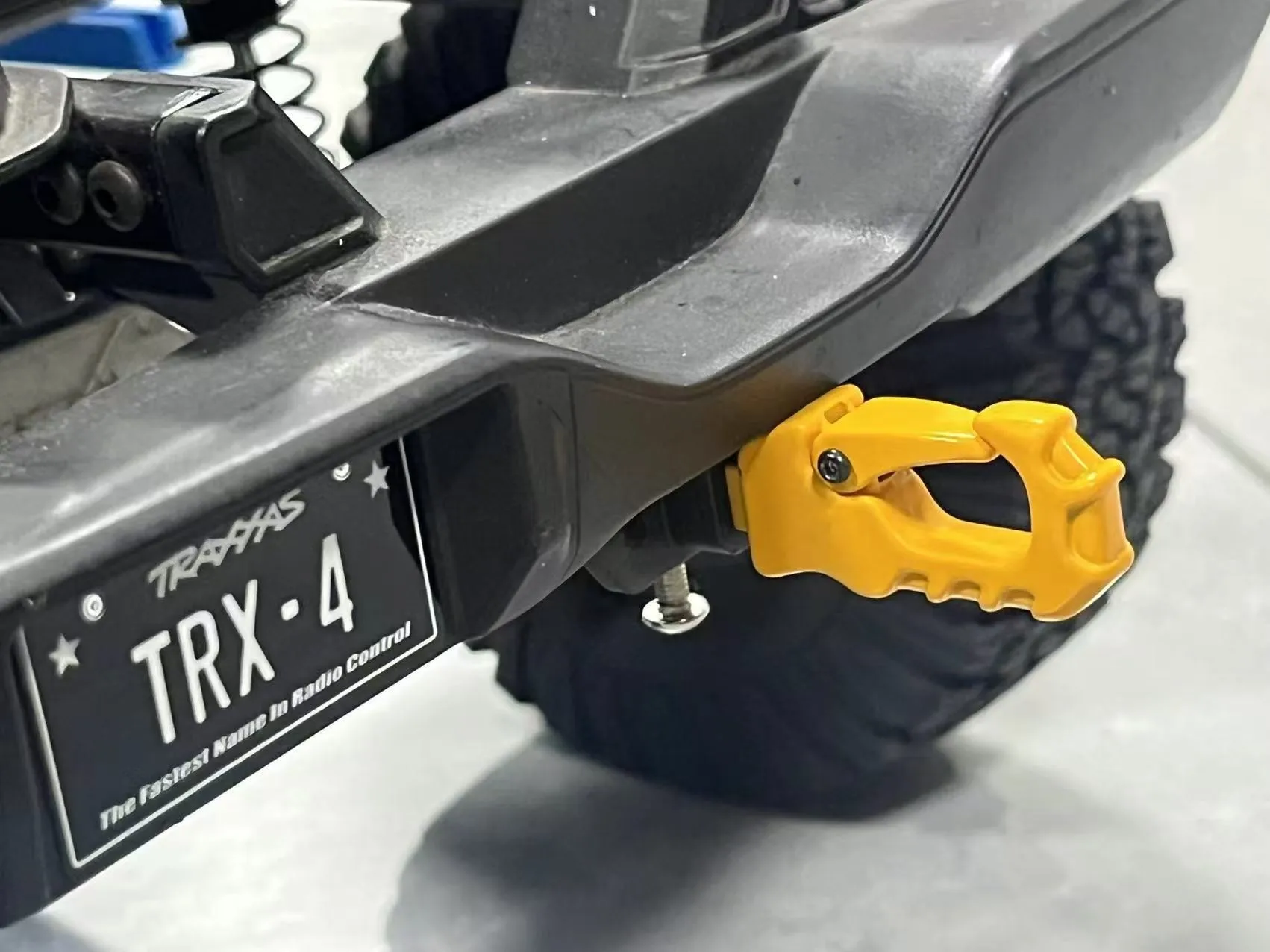 Rc Metall Anhänger Haken Stecker Koppler Für 1/10 Rc Crawler Auto Traxxas Trx4 Bronco Rc4wd Axial Scx10 Jimny Redcat Yikong Rgt – Detail 3