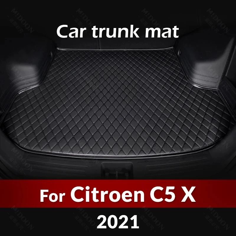 Car Trunk Mat For Citroen Citroen C5X 2021 Custom Car Accessories Auto Interior Decoration