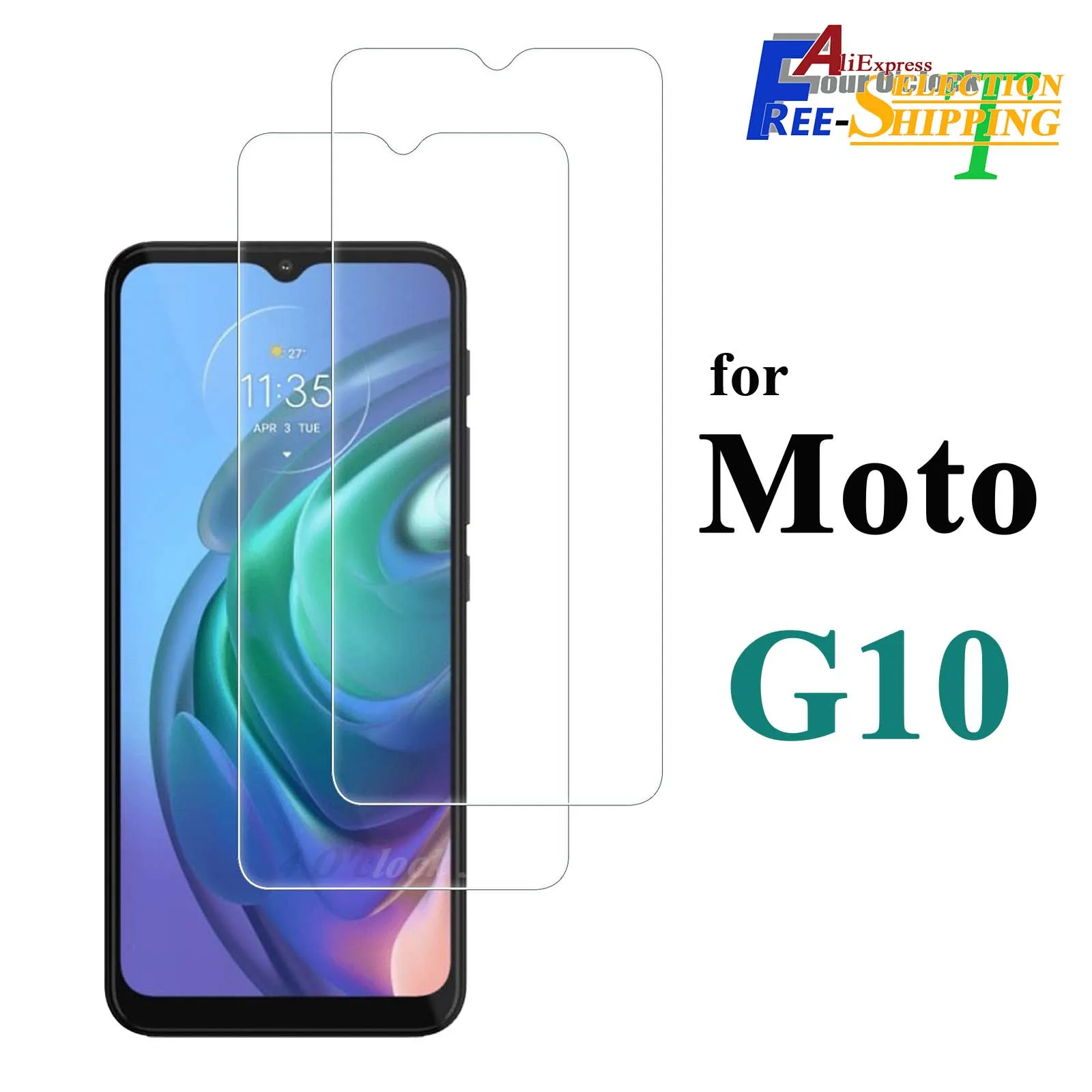 

For Motorola Moto G10 Tempered Glass Screen Protector Crystal HD Clear Anti Spy Peep Privacy 9H Protective High Aluminum
