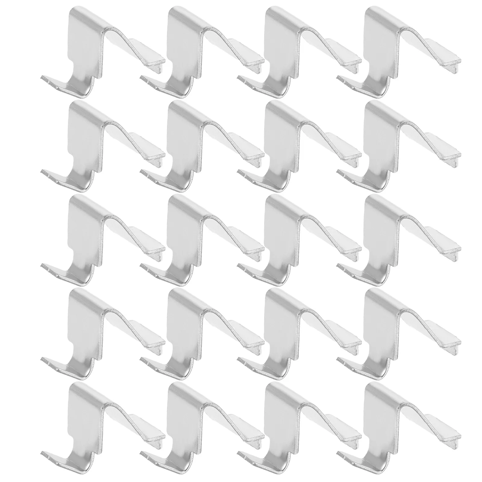 

20Pcs Cabinet Shelf Clips Metal Adjustable Heavy Duty Shelf Support Brackets for Kitchen Closet Refrigerator File Storage