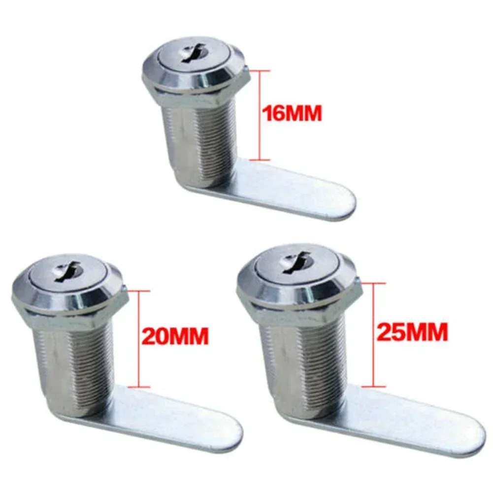 Mailbox Lock Get Peace of Mind with 16/20/25mm Cam Lock for Cabinet Drawer Mail Box Locker High Security 2 Keys Included