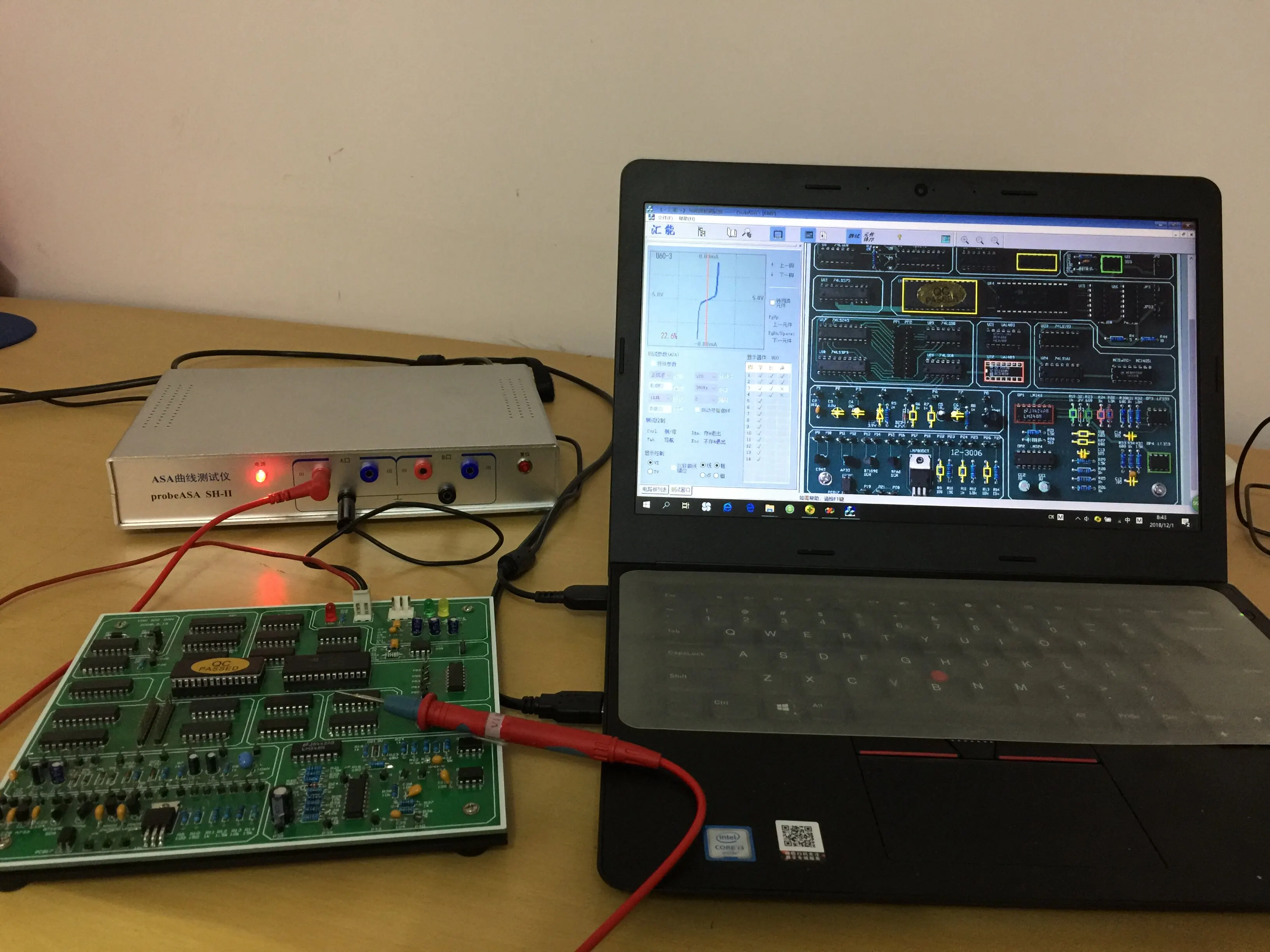 ASA(VI) Tester Circuit Repair Tool Circuit Board Fault Tester Fault Locator Troubleshooter
