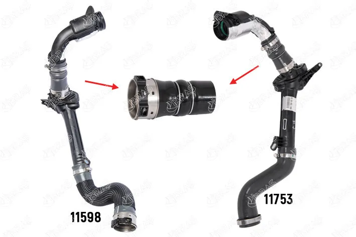 

TURBO HOSE FOR 11599 KIND PLASTIC PARCA HARIC MEGANE III 1.5 DCI FLUENCE 1.5 DCI 11