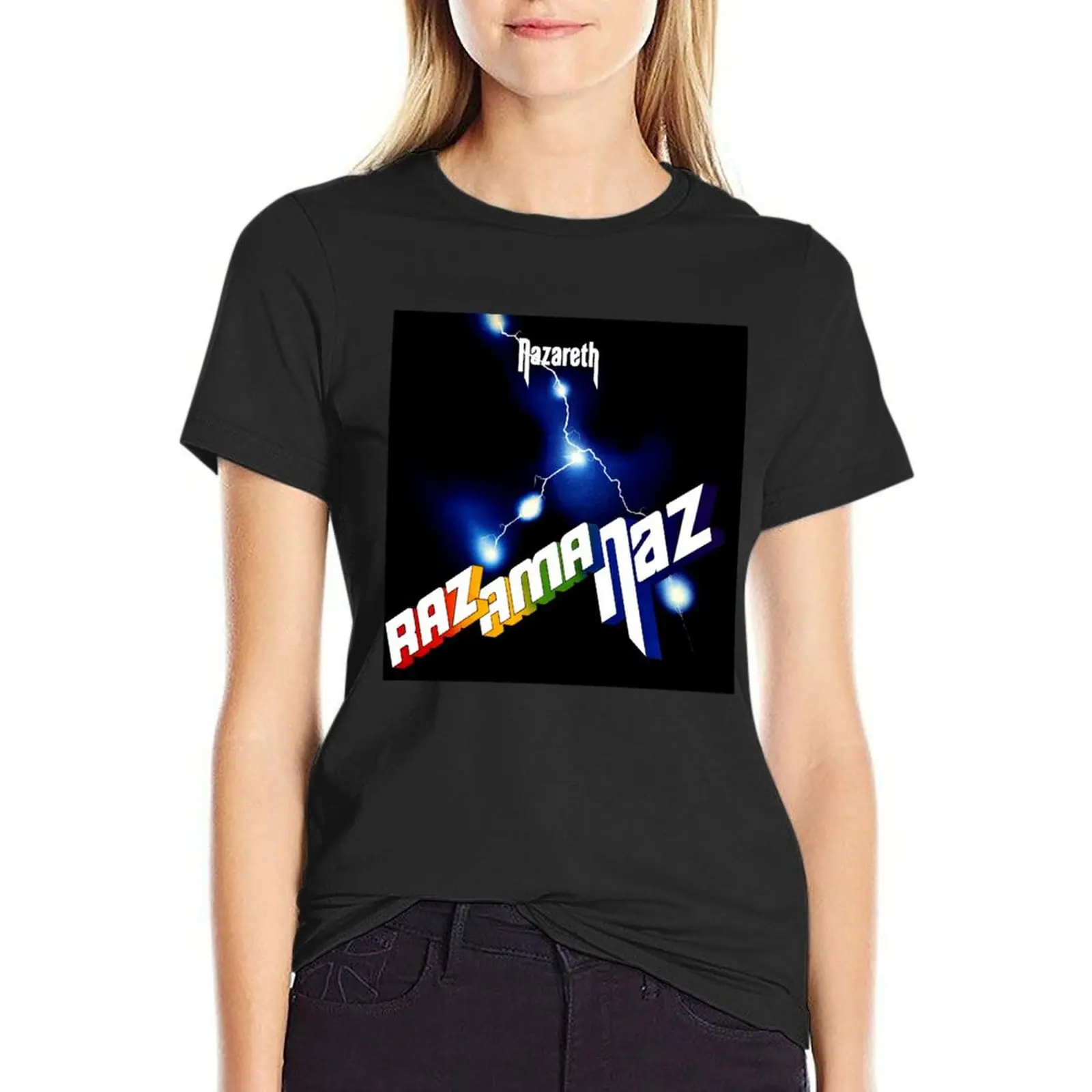 nazareth T-Shirt oversized female heavyweights t-shirts for Women pack