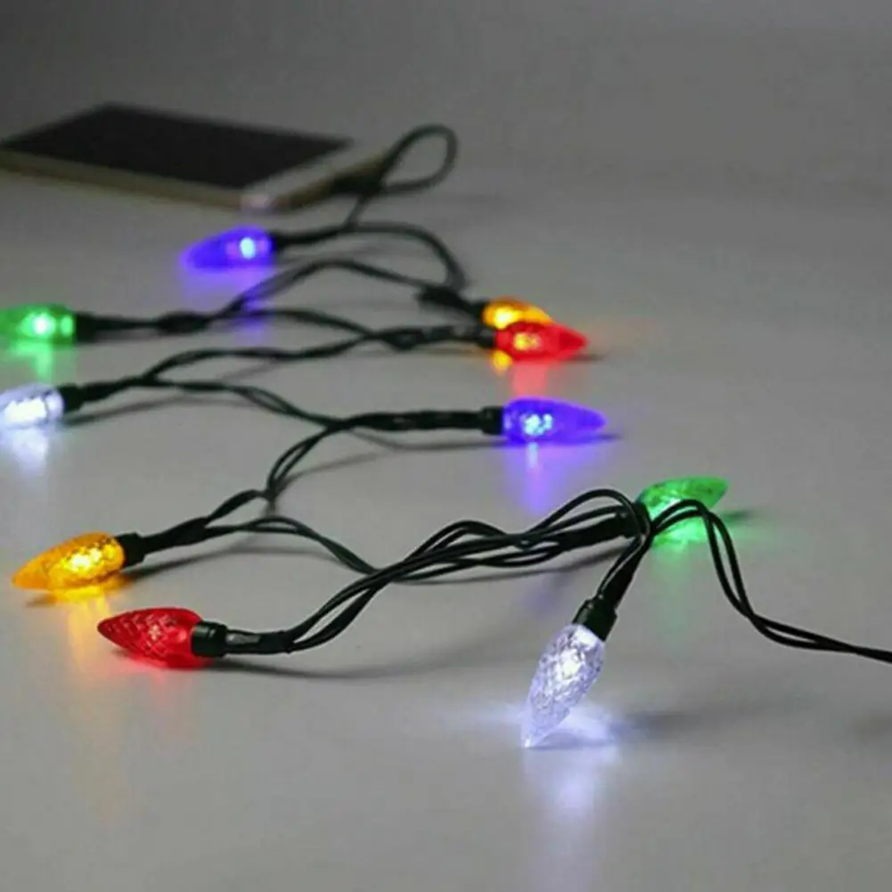 Cable USB de luz LED para teléfono Android, Cable de carga tipo C, lámpara luminosa de Feliz Navidad, envío directo