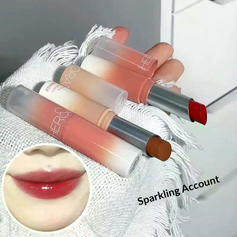 1個入り HERORANGE ジェリーソリッドリップグロス – チェリーレッドリップティント – ミラーフィニッシュ ノンスティックカップ 長持ちする保湿リップスティック