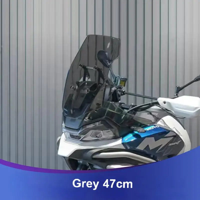 Voor CFMOTO 700MT 700 MT 700-MT MT700 Motorfiets Windscherm Voor Glas Voorruit Modificatie Verhoogde En Verbrede Fit