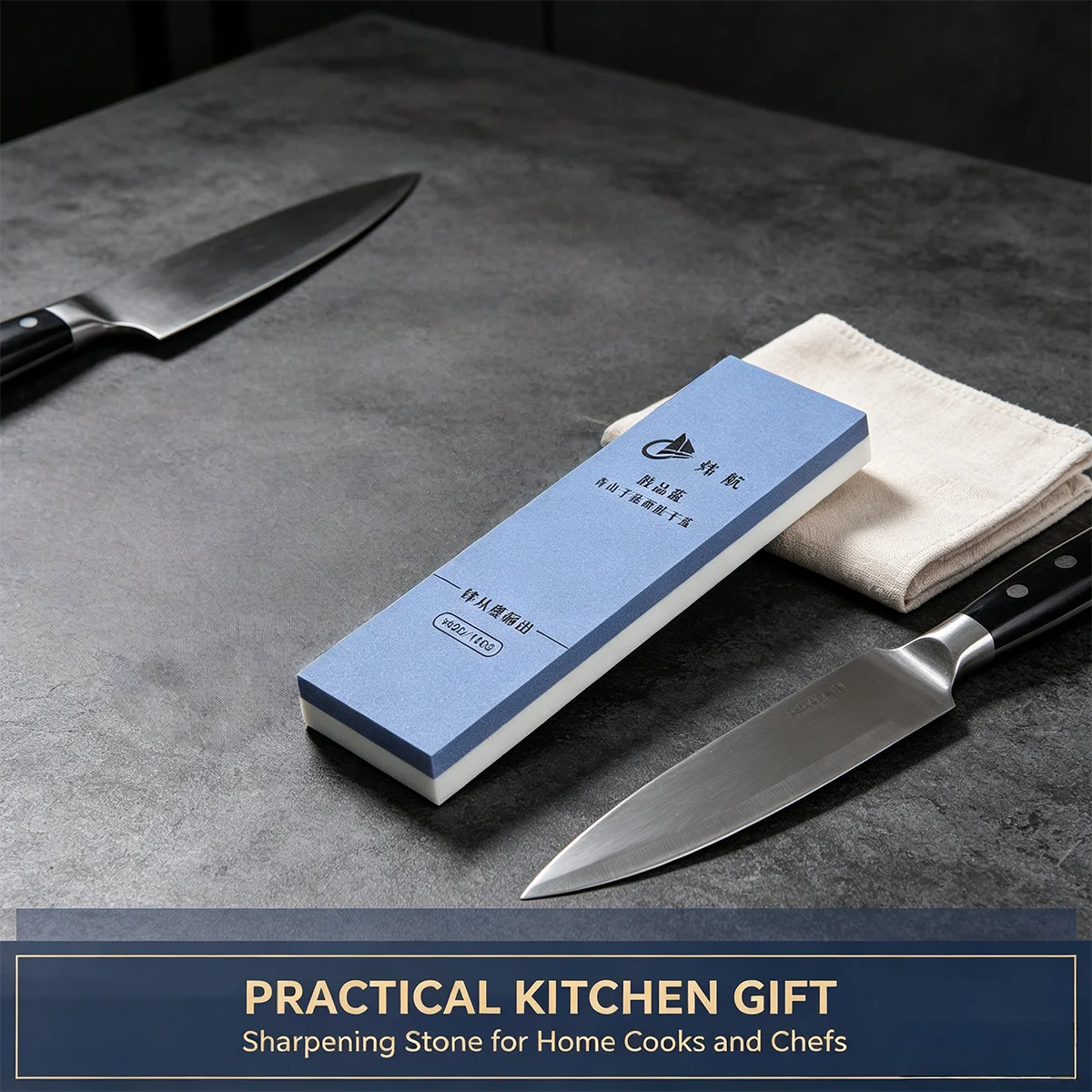 3 ชิ้น, หินลับมีด, เครื่องลับม - Commercial Kitchen Knife Sharpener บทวิจารณ์และราคา