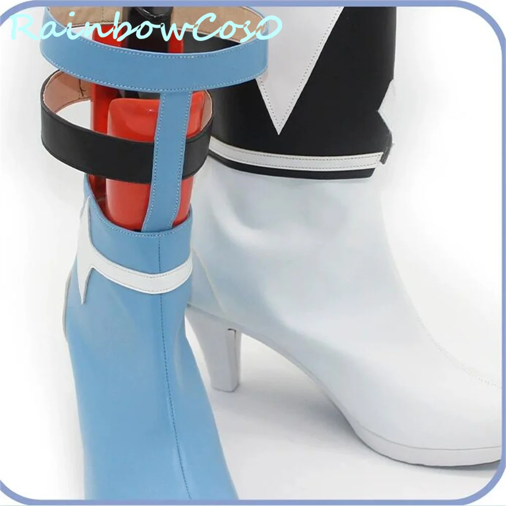 4. fes gawr gura virtuelle youtuber vtuber cosplay schuhe stiefel spiel anime halloween weihnachten rainbowcos0 w3532