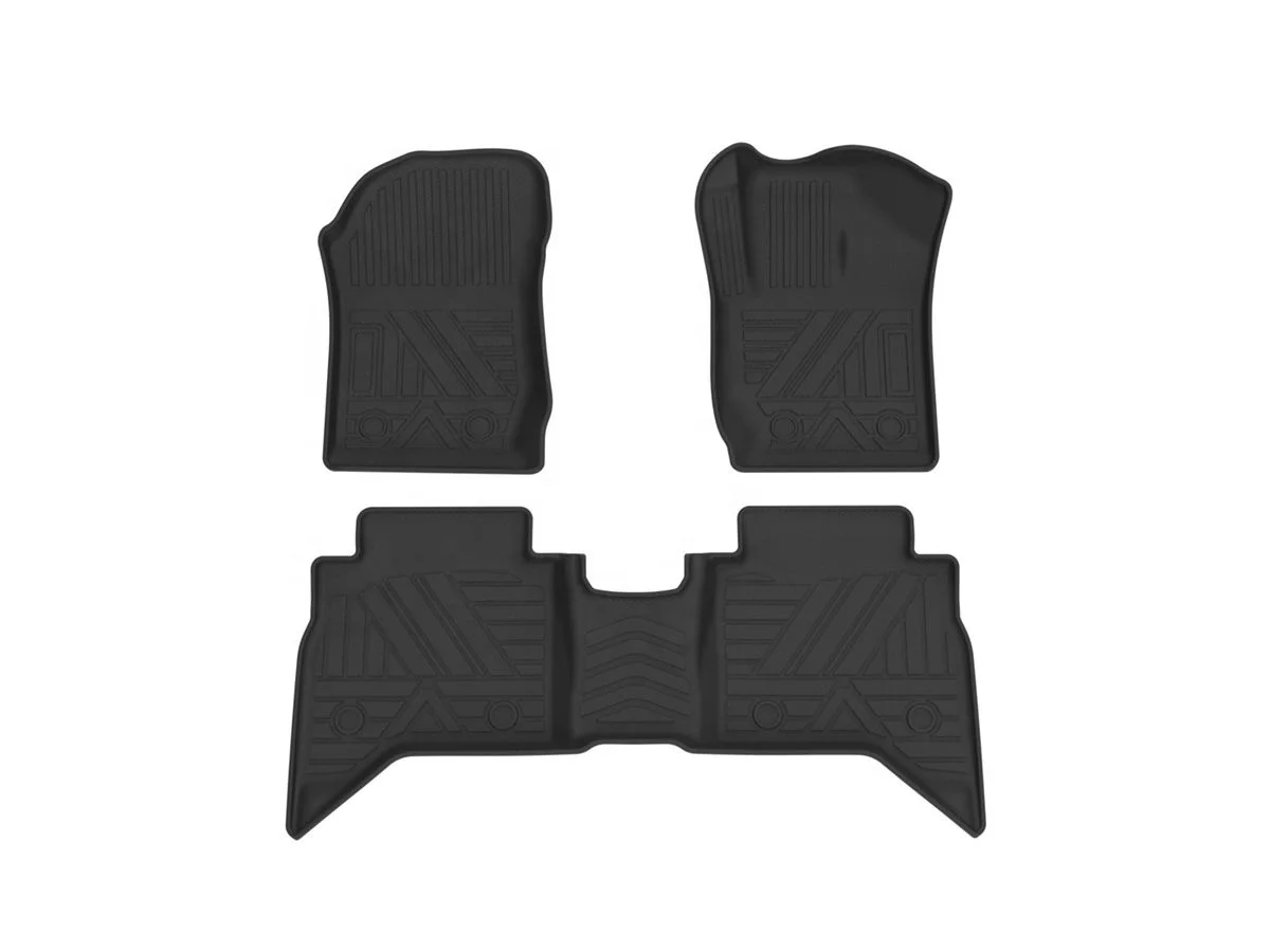 Chinese Factory manufacture sale car organizer back seat kick universal car mats 4 pieces car trunk carpet for GWM POER2019-2021