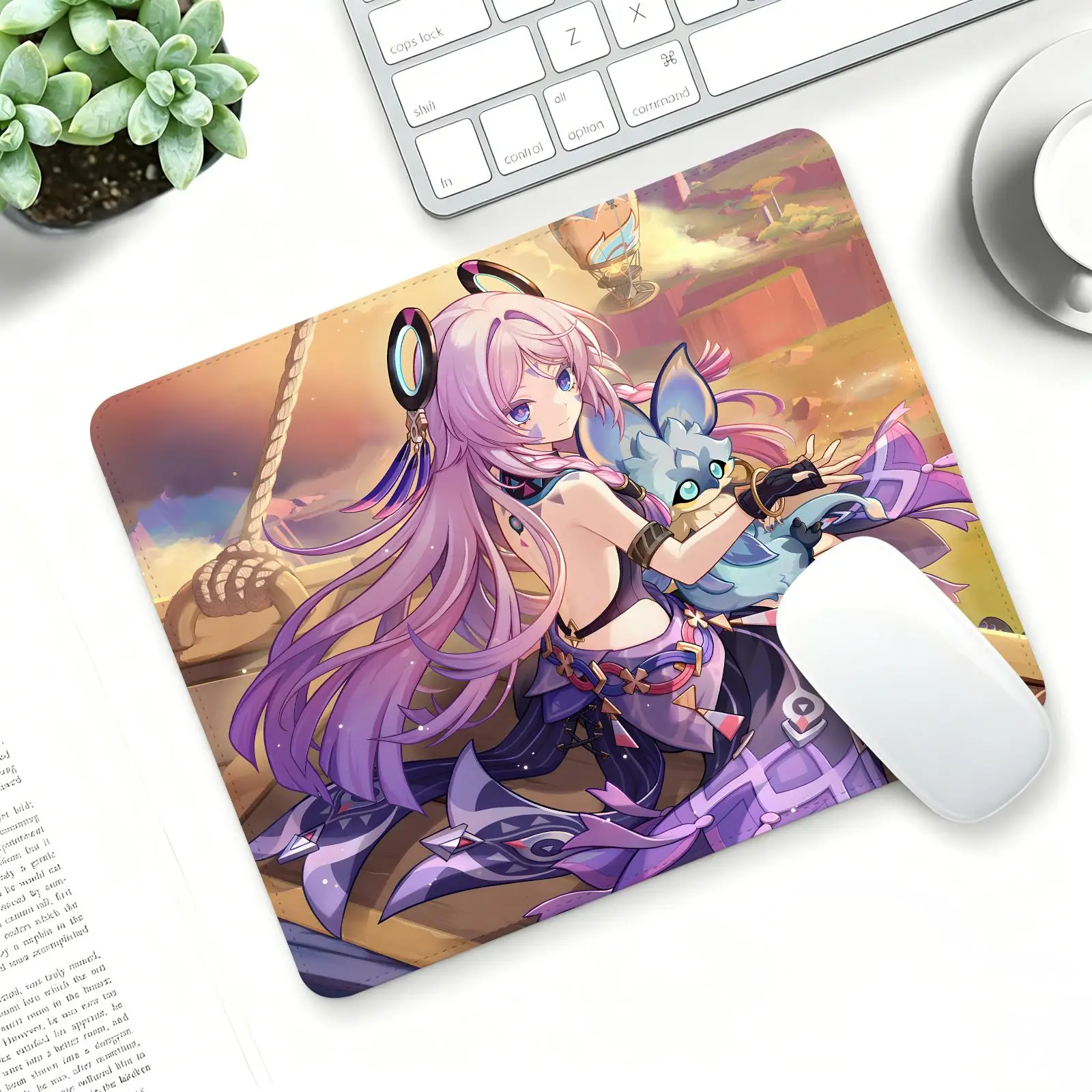 Genshin Impact Citlali Mouse Pad Regular gaming mouse pad  Office mouse pad Laptop desk mat Stitched edge S/M/L size mouse pad