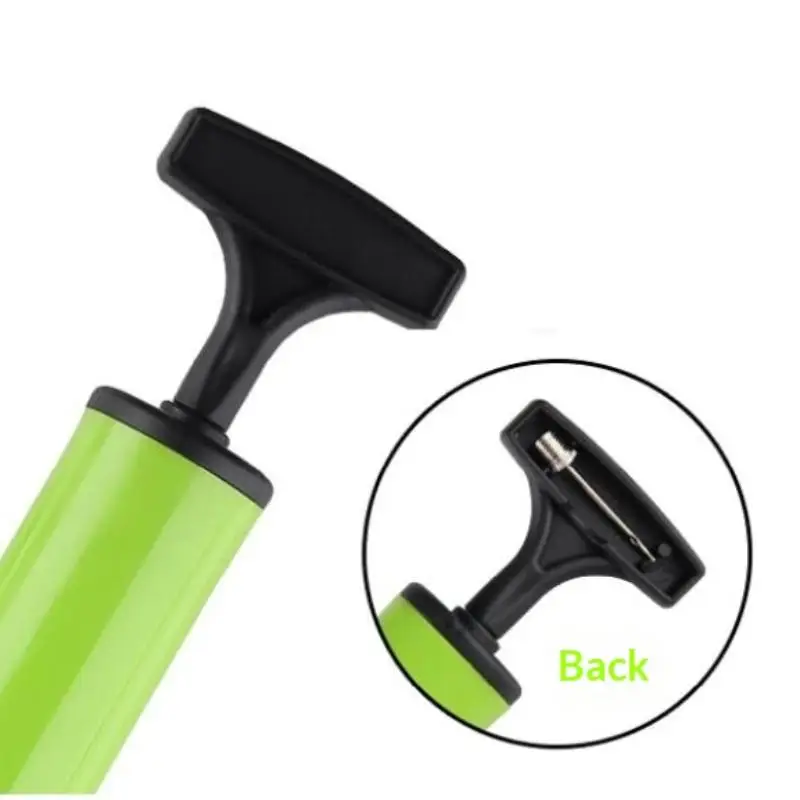 Handpumpe mit Nadel, ideal für Jugendliche, Fußball, Volleyball, Basketball, Nachschultraining – Detail 2