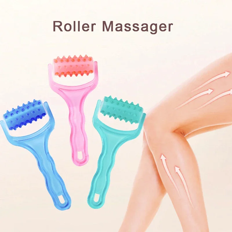 Roller Massager Anti Cellulite Fat Burner Muscle Back Relax Slimming Tool Acupuncture Points Massage Fatigue Relief Pain