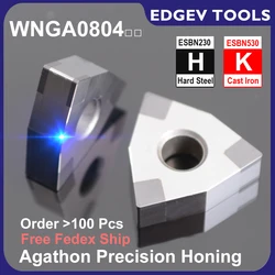 CBN Insert WNGA080408 WNGA080412 WNMG080404 WNMG080408 WNMG080412 WNGA WNMG 080408 080412 PCBN CNC Lathe Cutter Turning Tools