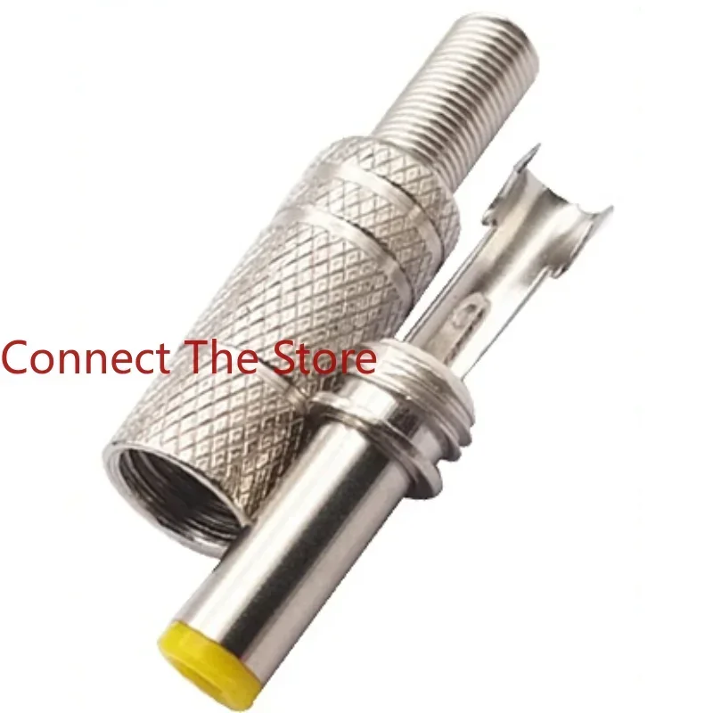

7PCS DC Plug Metal Shell 5.5*2.5*14mm Male Tuning Fork 5525 Shrapnel