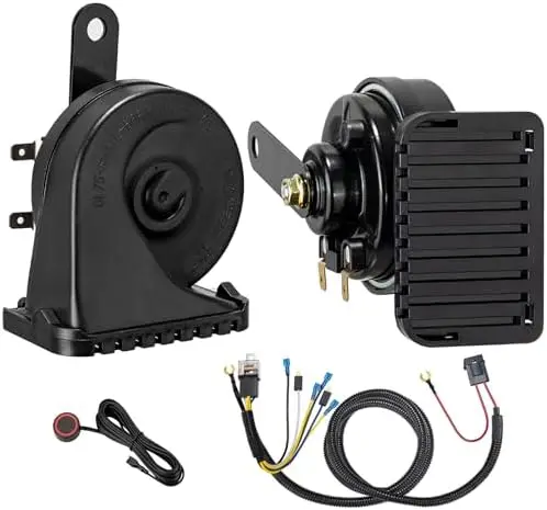 

Двухтональный автомобильный гудок 12В 130 дБ – универсальный водонепроницаемый электрический гудок для грузовиков, автодомов и внедорожников