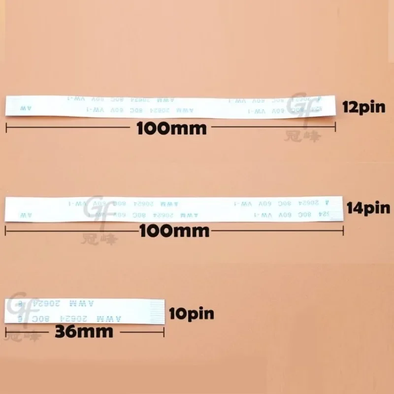 FFC FPC Power Button Flex Cable For Sony PS4 Controller 12 Pin 14 Pin Charging Board Cable 10 Pin Touch Pad Flex Ribbon Cable