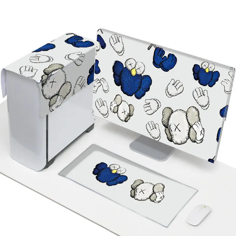 3pcs/lot Universal Computer Dust Cover Desktop Monitor Fabric Cover All-in-one Machine Cover