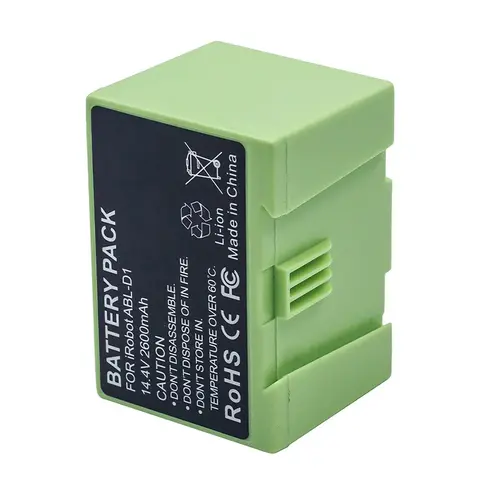 14.4V 3200mAh/2600mAh Battery Replacement for iRobot Roomba e and i Series i7+ e5 7150 7550 i3 3150 i3+ 3550 i4 4150 i4+ 4624864