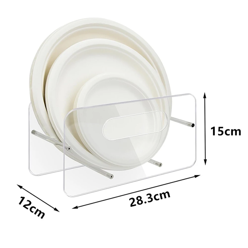 Kitchen Storage Stand Acrylic Utensil Organizer Modern Sleek Design Robust Acrylic Material Multi Configuration Cutlery Holder