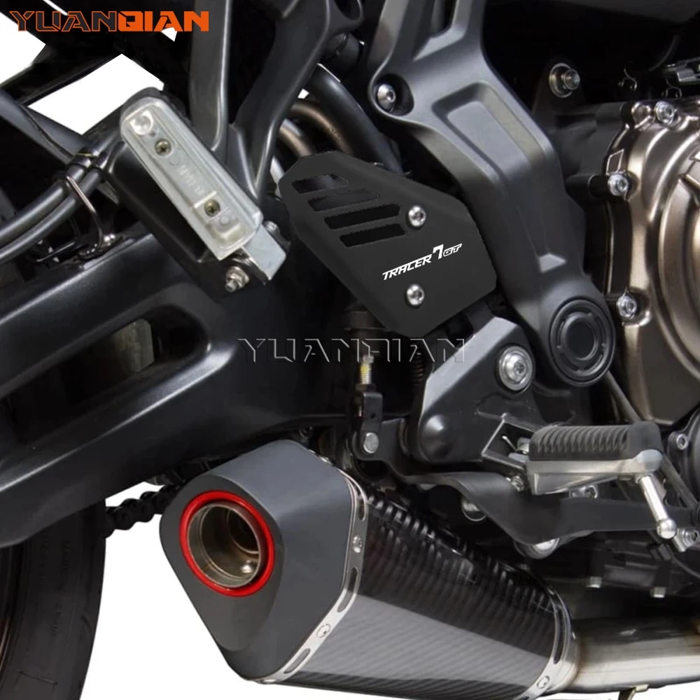 

Tracer 7 GT Motorcycle Accessories Rear Pedal Guard Heel Plate Decorative For YAMAHA Tracer7 Tracer 7GT 2016-2022 2023 2024 2025