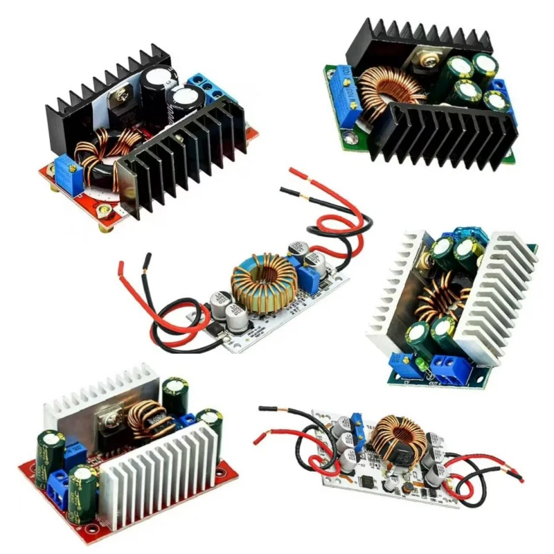 150W 250W 300W 400W 600W DC-DC Boost Converter Step Up Power Supply Module Constant Voltage Constant Current Module 10-32V 7-50V