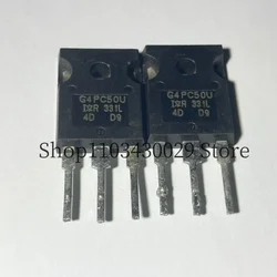 10Pcs Original Split IRG4PC50U G4PC50U TO-247 55A 600V IGBT Power Transistor