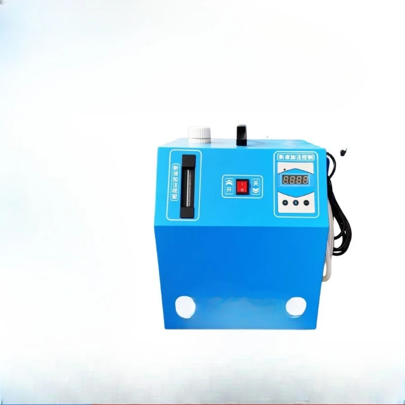 Automobile brake fluid, replacement machine, electric pressure oil changer, fully automatic, maintenance equipment