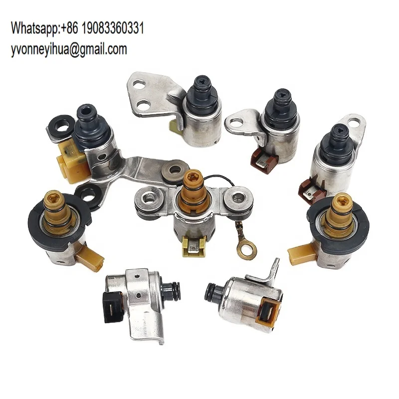 

Original JF506E Transmission Solenoid Set 9 Piece Kit 09A 09B For VW BORA,GOLF/GTI,JETTA,SHARAN,SEAT