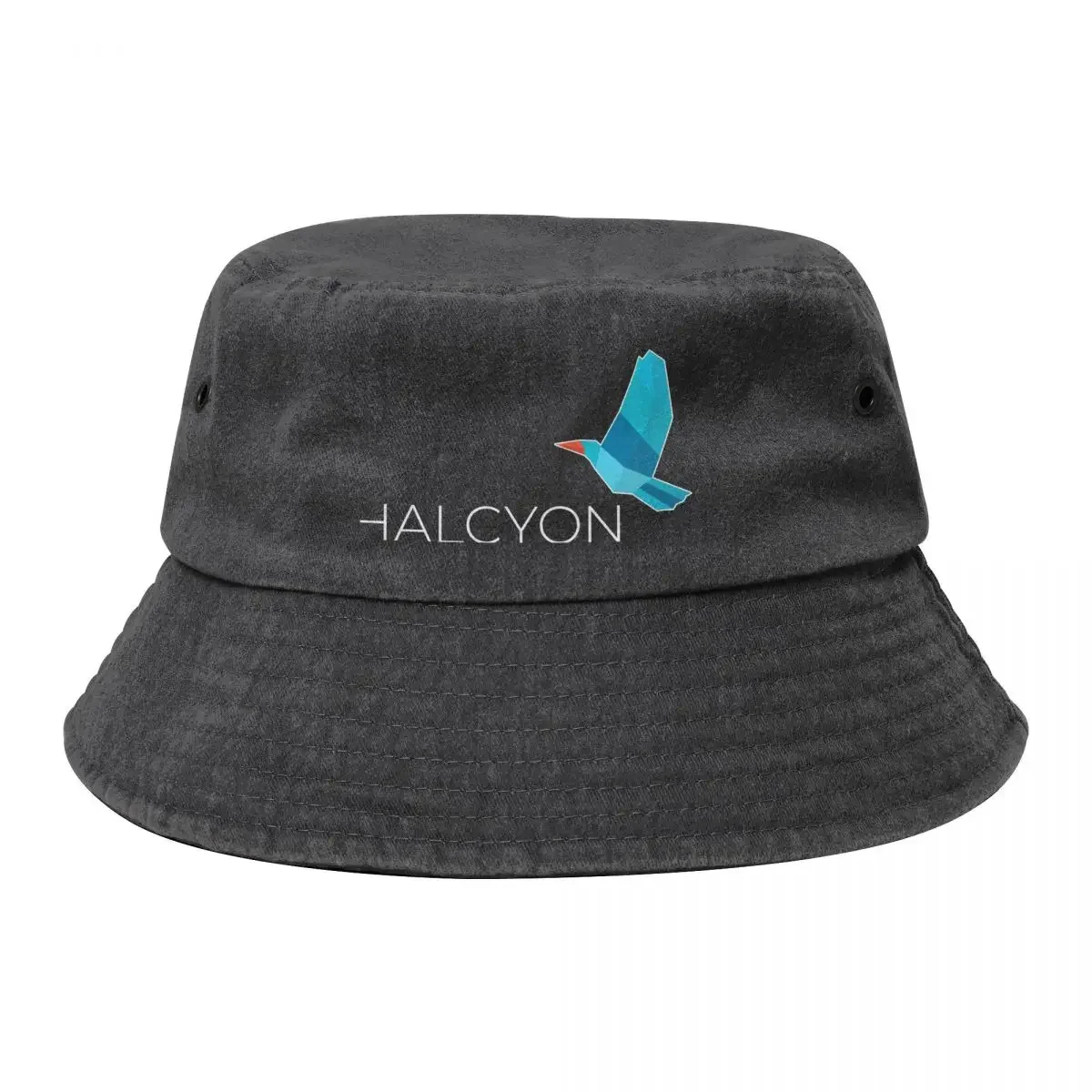 Halycon Logo Bucket Baseball Cap Men Wear Women's