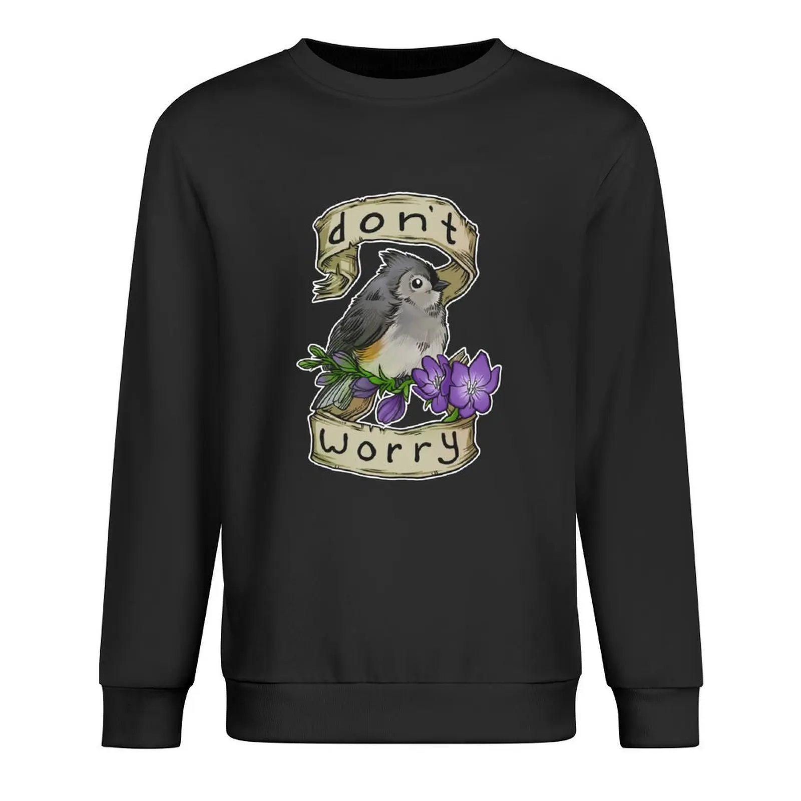 

Don't Worry Pullover anime clothing japanese style clothes for men autumn clothes sweatshirts