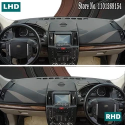 Leather Dashmat Dashboard Cover Pad Dash Mat For Land Rover LR2 Freelander 2 2007- 2013 Car Accessories Atuo Anti-slip Interior
