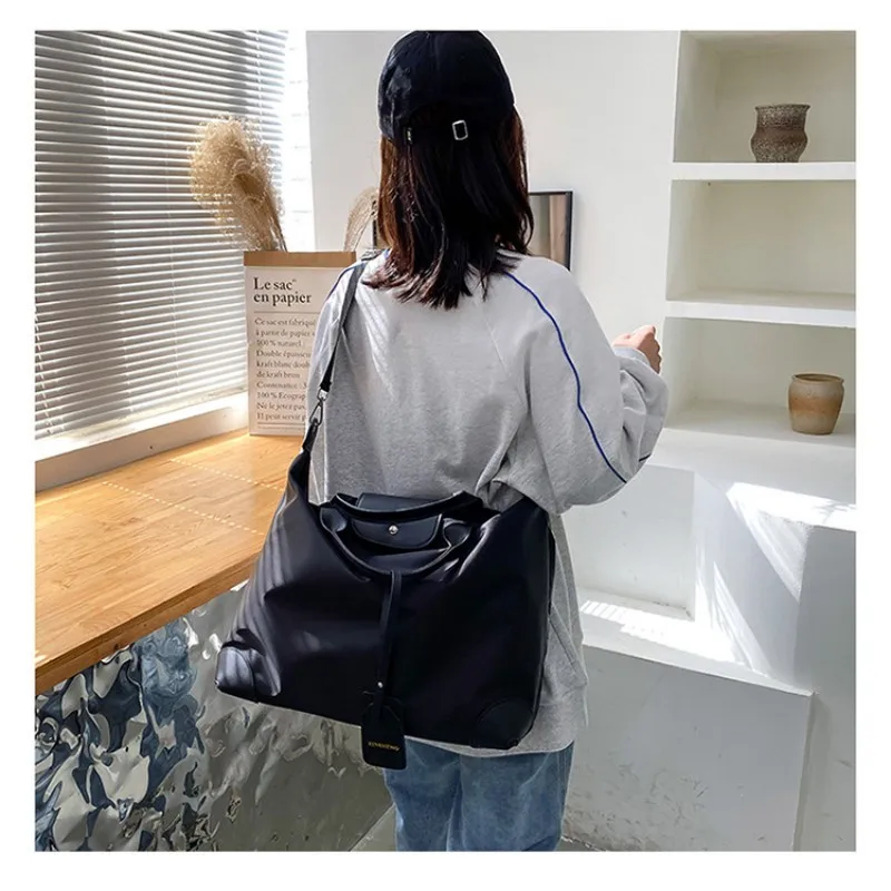 Waterproof Female Portable Luggage Organizer Shoulder Bag Handbags for Women Fashion CasualLarge Capacity Travel Crossbody Bags